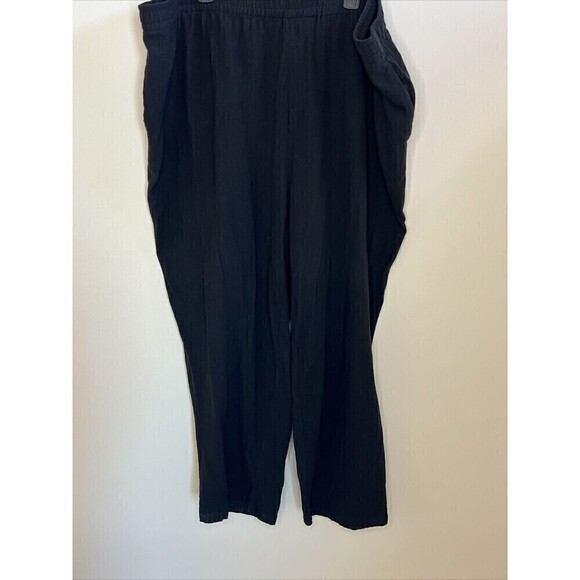 KingSize Island Lightweight Beach Black Pants 4XLT - Picture 8 of 9